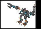 Notice / Instructions de Montage - LEGO - Hero Factory - 44016 - JAW BEAST VS. STORMER: Page 35