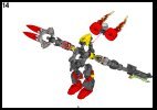 Notice / Instructions de Montage - LEGO - Hero Factory - 44018 - FURNO & son Jet-Pack: Page 21