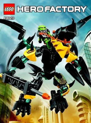 Notice / Instructions de Montage - LEGO - Hero Factory - 44020 - FLYER BEAST VS. BREEZ: Page 1