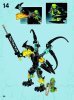 Notice / Instructions de Montage - LEGO - Hero Factory - 44020 - FLYER BEAST VS. BREEZ: Page 28