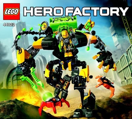 Notice / Instructions de Montage - LEGO - Hero Factory - 44022 - EVO XL ROBOT: Page 1