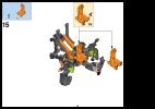 Notice / Instructions de Montage - LEGO - Hero Factory - 44023 - ROCKA et son robot de combat: Page 16