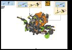 Notice / Instructions de Montage - LEGO - Hero Factory - 44023 - ROCKA et son robot de combat: Page 28