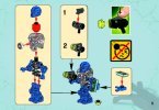 Notice / Instructions de Montage - LEGO - 44024 - TUNNELER BEAST VS. SURGE: Page 5