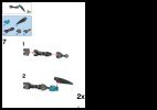 Notice / Instructions de Montage - LEGO - 44024 - TUNNELER BEAST VS. SURGE: Page 8