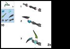 Notice / Instructions de Montage - LEGO - 44024 - TUNNELER BEAST VS. SURGE: Page 11