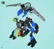 Notice / Instructions de Montage - LEGO - Hero Factory - 44028 - Le Robot 2en1 de SURGE et ROCKA: Page 34