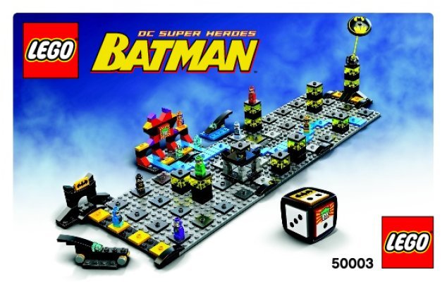 Notice / Instructions de Montage - LEGO - 50003 - Batman™: Page 1