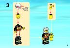 Notice / Instructions de Montage - LEGO - City - 60000 - La moto des pompiers: Page 3