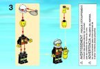 Notice / Instructions de Montage - LEGO - City - 60000 - La moto des pompiers: Page 3