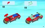 Notice / Instructions de Montage - LEGO - City - 60001 - La voiture du chef des pompiers: Page 23