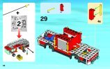 Notice / Instructions de Montage - LEGO - City - 60002 - Le camion de pompier: Page 38