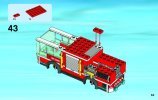 Notice / Instructions de Montage - LEGO - City - 60002 - Le camion de pompier: Page 53