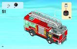 Notice / Instructions de Montage - LEGO - City - 60002 - Le camion de pompier: Page 70