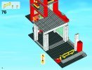 Notice / Instructions de Montage - LEGO - City - 60004 - La caserne des pompiers: Page 12