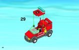 Notice / Instructions de Montage - LEGO - City - 60004 - La caserne des pompiers: Page 30