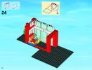 Notice / Instructions de Montage - LEGO - City - 60004 - La caserne des pompiers: Page 22