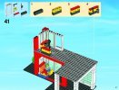 Notice / Instructions de Montage - LEGO - City - 60004 - La caserne des pompiers: Page 41