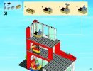 Notice / Instructions de Montage - LEGO - City - 60004 - La caserne des pompiers: Page 53