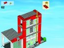 Notice / Instructions de Montage - LEGO - City - 60004 - La caserne des pompiers: Page 64