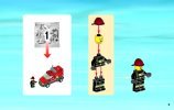 Notice / Instructions de Montage - LEGO - City - 60004 - La caserne des pompiers: Page 3