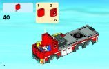 Notice / Instructions de Montage - LEGO - City - 60004 - La caserne des pompiers: Page 54