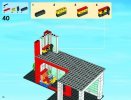 Notice / Instructions de Montage - LEGO - City - 60004 - La caserne des pompiers: Page 40