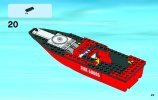 Notice / Instructions de Montage - LEGO - 60005 - Fire Boat: Page 23