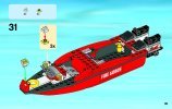 Notice / Instructions de Montage - LEGO - 60005 - Fire Boat: Page 39