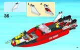 Notice / Instructions de Montage - LEGO - 60005 - Fire Boat: Page 47