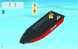 Notice / Instructions de Montage - LEGO - 60005 - Fire Boat: Page 6