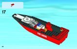 Notice / Instructions de Montage - LEGO - 60005 - Fire Boat: Page 20