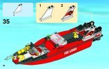 Notice / Instructions de Montage - LEGO - 60005 - Fire Boat: Page 46