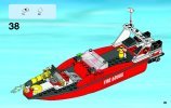 Notice / Instructions de Montage - LEGO - 60005 - Fire Boat: Page 49