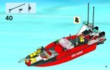 Notice / Instructions de Montage - LEGO - 60005 - Fire Boat: Page 51