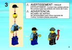 Notice / Instructions de Montage - LEGO - City - 60006 - Le 4x4 de la police spéciale: Page 3