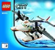 Notice / Instructions de Montage - LEGO - City - 60015 - L'avion des garde-côtes: Page 1