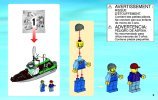 Notice / Instructions de Montage - LEGO - City - 60015 - L'avion des garde-côtes: Page 3