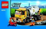 Notice / Instructions de Montage - LEGO - 60018 - Cement mixer: Page 1