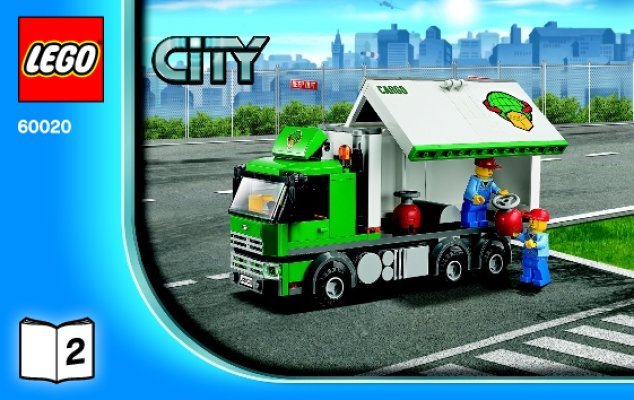 Notice / Instructions de Montage - LEGO - 60020 - Cargo Truck: Page 1