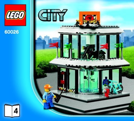 Notice / Instructions de Montage - LEGO - City - 60026 - Le carrefour de la ville: Page 1