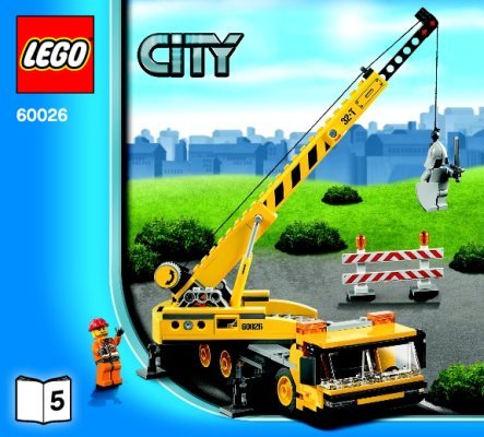 Notice / Instructions de Montage - LEGO - City - 60026 - Le carrefour de la ville: Page 1