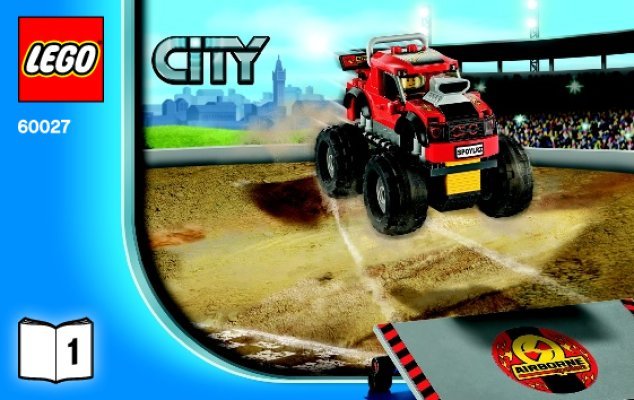 Notice / Instructions de Montage - LEGO - 60027 - Monster Truck Transporter: Page 1