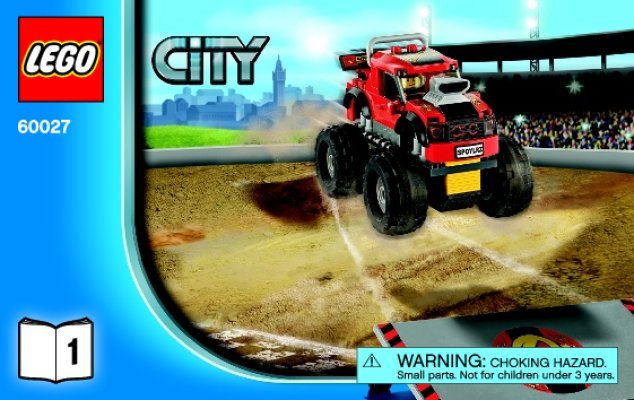 Notice / Instructions de Montage - LEGO - 60027 - Monster Truck Transporter: Page 1