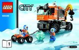 Notice / Instructions de Montage - LEGO - City - 60035 - La base arctique mobile: Page 1