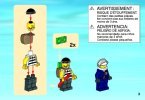 Notice / Instructions de Montage - LEGO - City - 60041 - La poursuite du bandit: Page 3