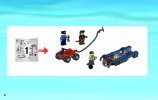 Notice / Instructions de Montage - LEGO - City - 60043 - Le transport du prisonnier: Page 4