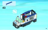 Notice / Instructions de Montage - LEGO - City - 60043 - Le transport du prisonnier: Page 63