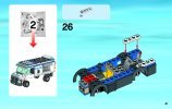 Notice / Instructions de Montage - LEGO - City - 60043 - Le transport du prisonnier: Page 41