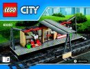 Notice / Instructions de Montage - LEGO - City - 60050 - La gare: Page 1